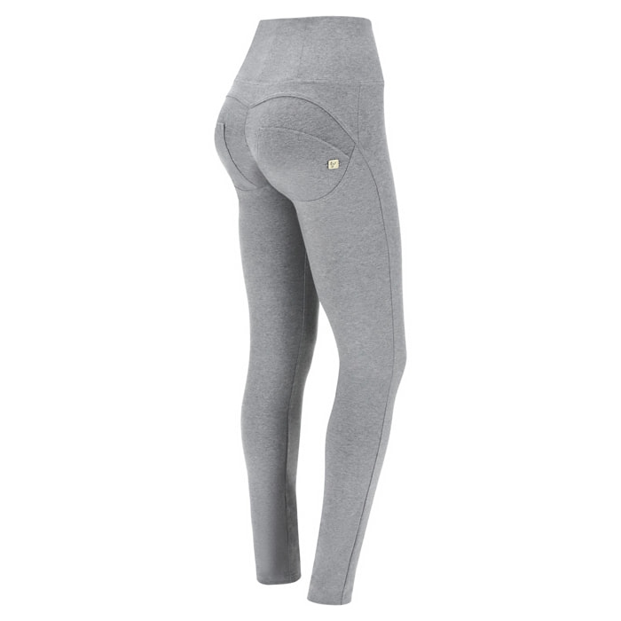 Pantaloni push up WR.UP® skinny vita alta cotone organico