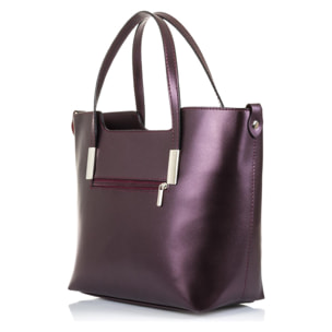 Filippa Bolso tote Mujer.Piel auténtica Ruga