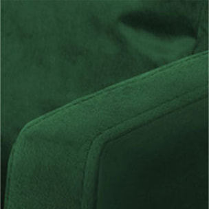 Fauteuil Velours Splendido, 1 Place, Style Contemporain