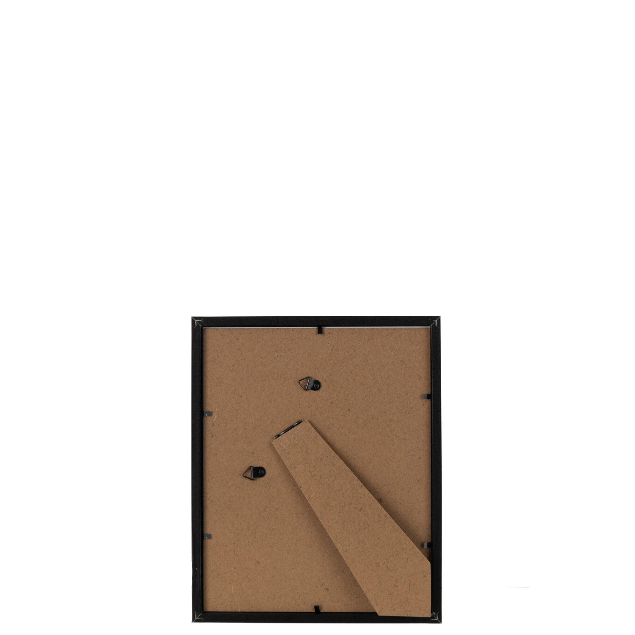 J-Line cadre photo Basic - bois - noir - moyen - 2 pièces