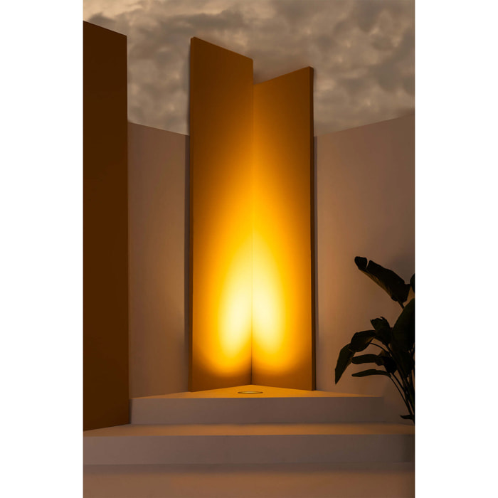 SALT LED Lampe encastable asymétrique inox