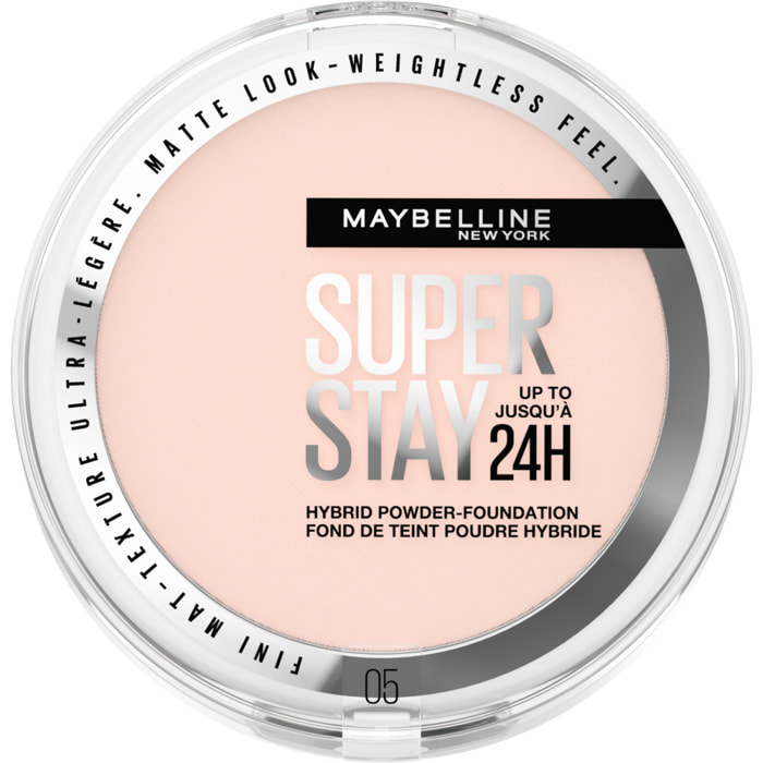 Maybelline New York Superstay 24H Hybride Fond de teint-Poudre Longue Tenue 05 - 9 GRM