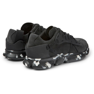 Zapatillas - CAMPER Karst - Negro - Cuero Nubuck