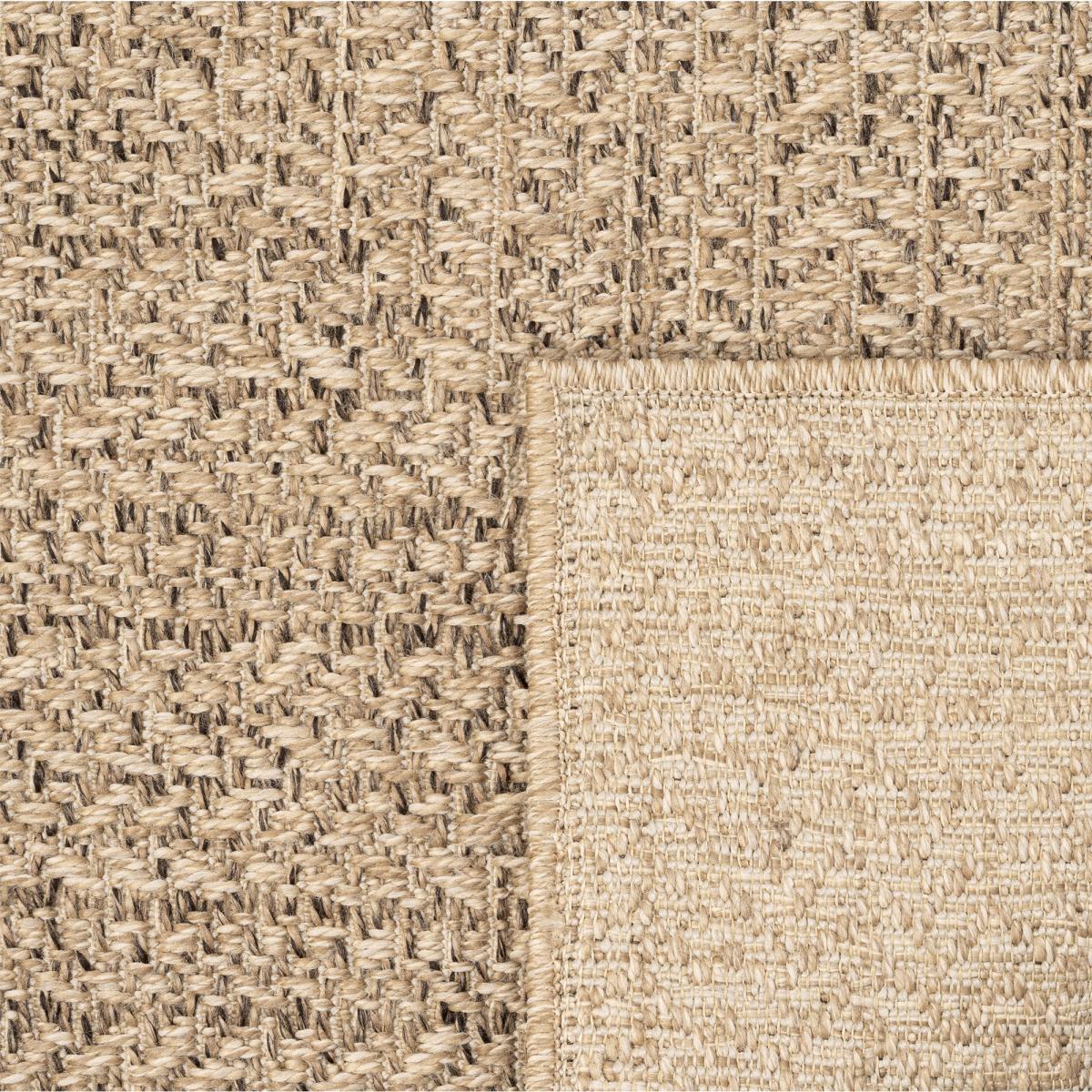 Tapis extérieur intérieur NOLAM 1 aspect jute ton sur ton