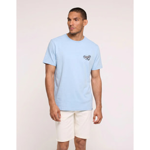 Camiseta Manga Corta Azul - Higgins