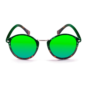 Gafas de sol PALO ALTO MARYLAND - Demi verde y marrón / Revo verde