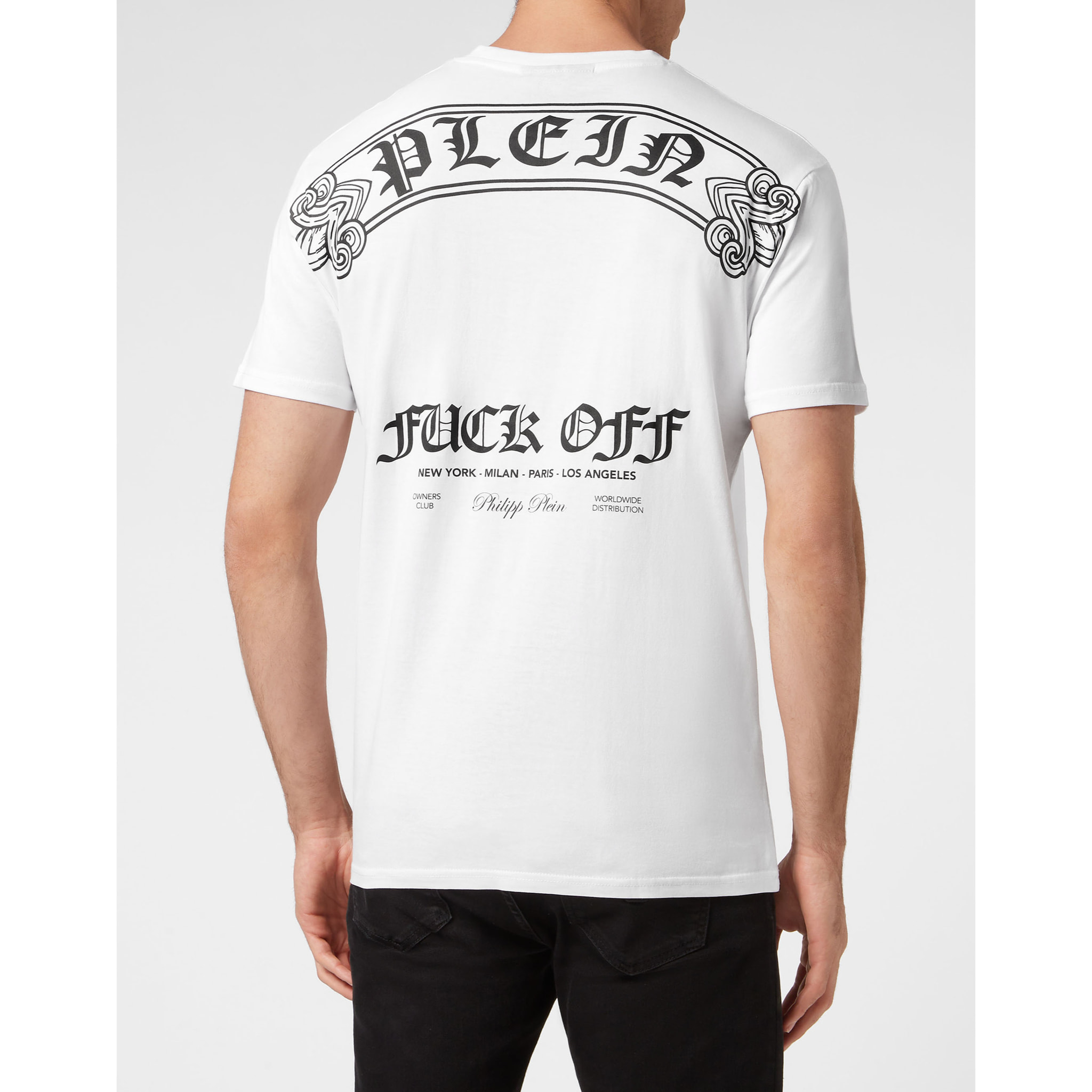 PHILIPP PLEIN Camiseta de cuello redondo