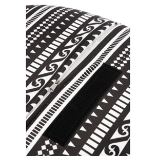 Poltrona Excelsa Etnico in poliestere e multistrato 70,5x65x83 cm multicolore