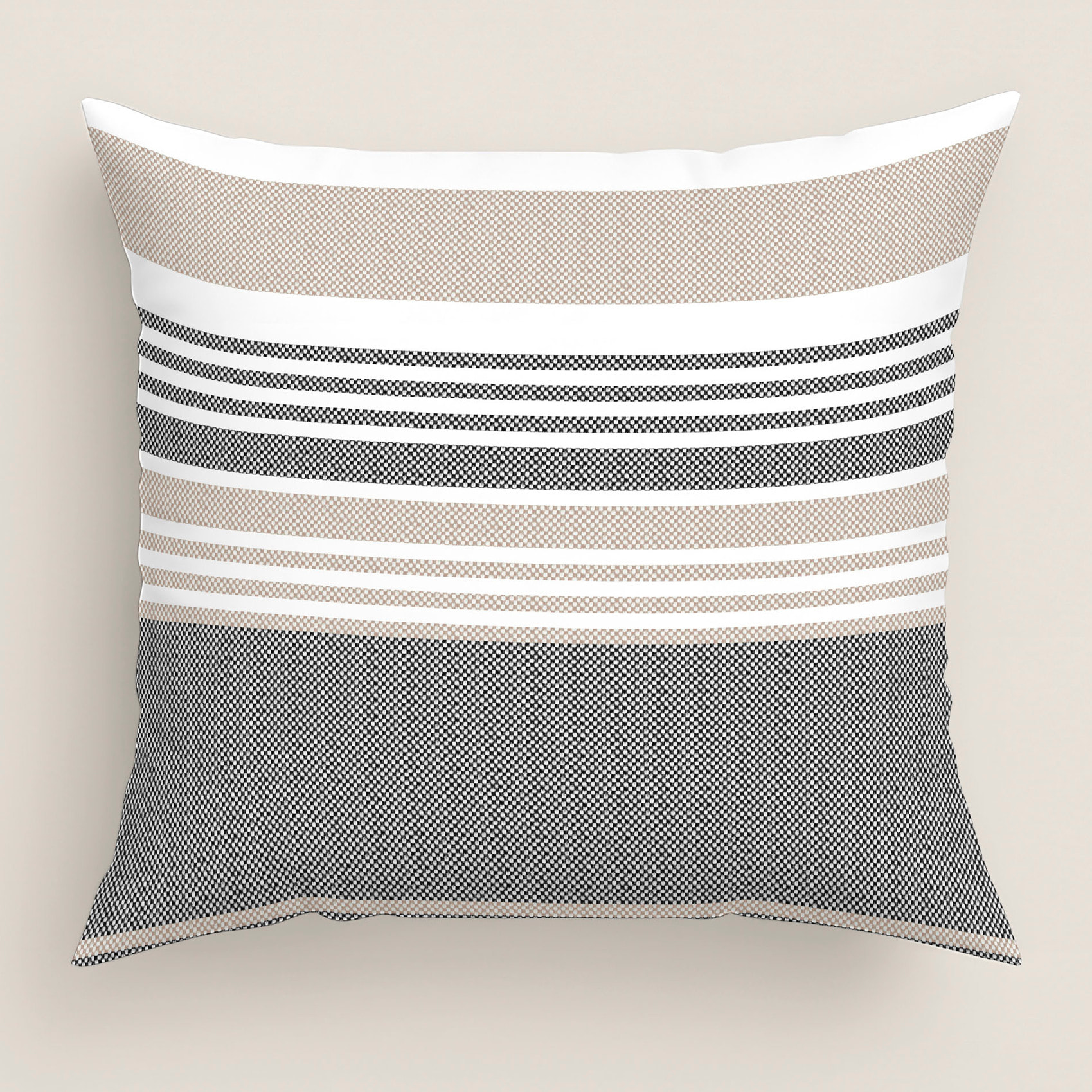 Naturals - Funda de Cojín Estampado - Con Cremallera - Sin relleno - 100% Algodón - William