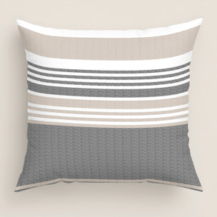 Naturals - Funda de Cojín Estampado - Con Cremallera - Sin relleno - 100% Algodón - William