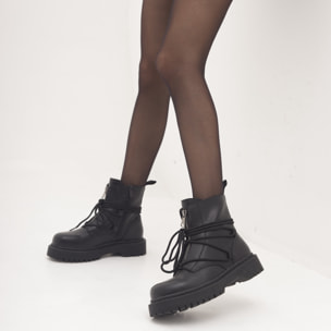 ANFIBIO LACCI E ZIP NERO