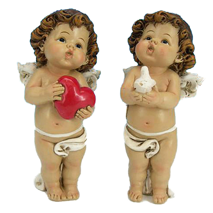 Angeli - Pezzi 2 - 9xH16x6cm - Bianchi Dino SpA