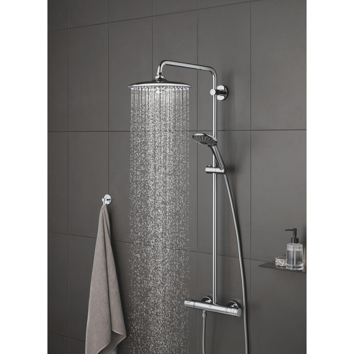 GROHE Vitalio Joy System 260 Colonne de douche avec mitigeur thermostatique Chromé 27298002