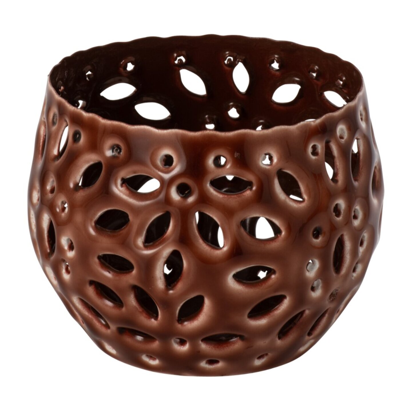 J-Line lanterne - fer - marron