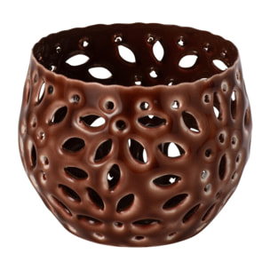 J-Line lanterne - fer - marron
