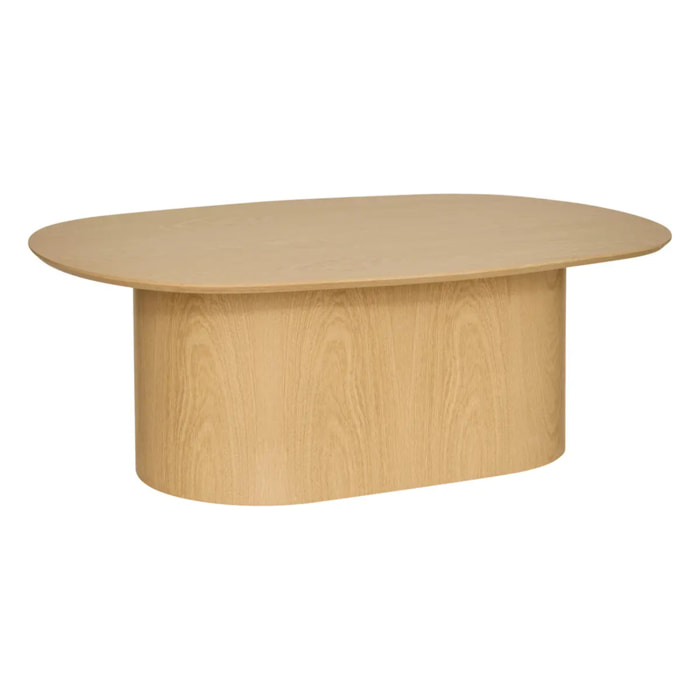 Table basse Lee beige 100x70cm