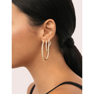 Pendientes Aro Scarlett M Baño Oro