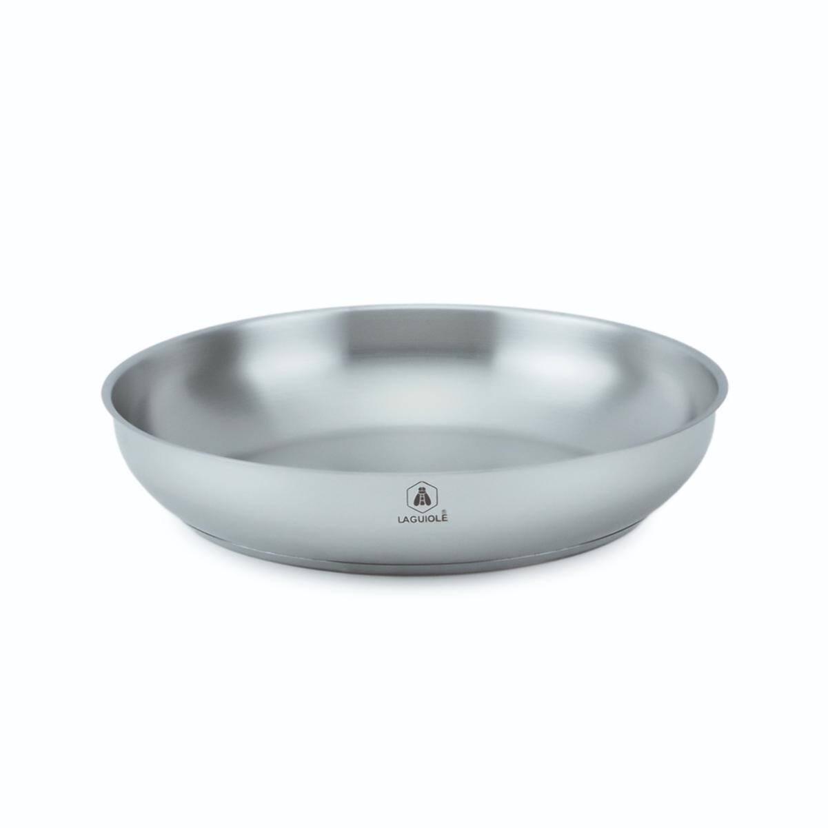 Set de 3 poêles inox amovible  - "Réactif"
