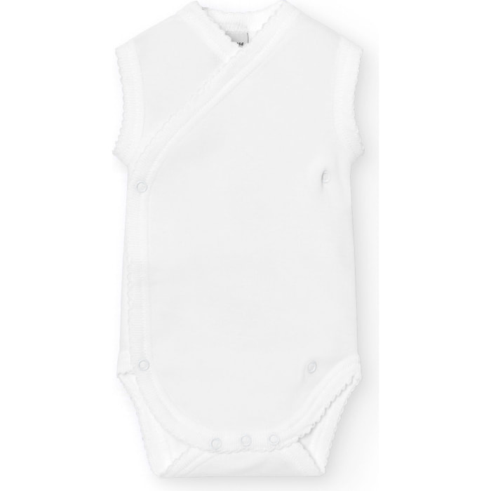 Body cruzado bebé tirantes algodón