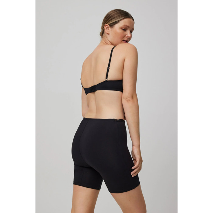 Culottes anti-sfregamento in cotone nero