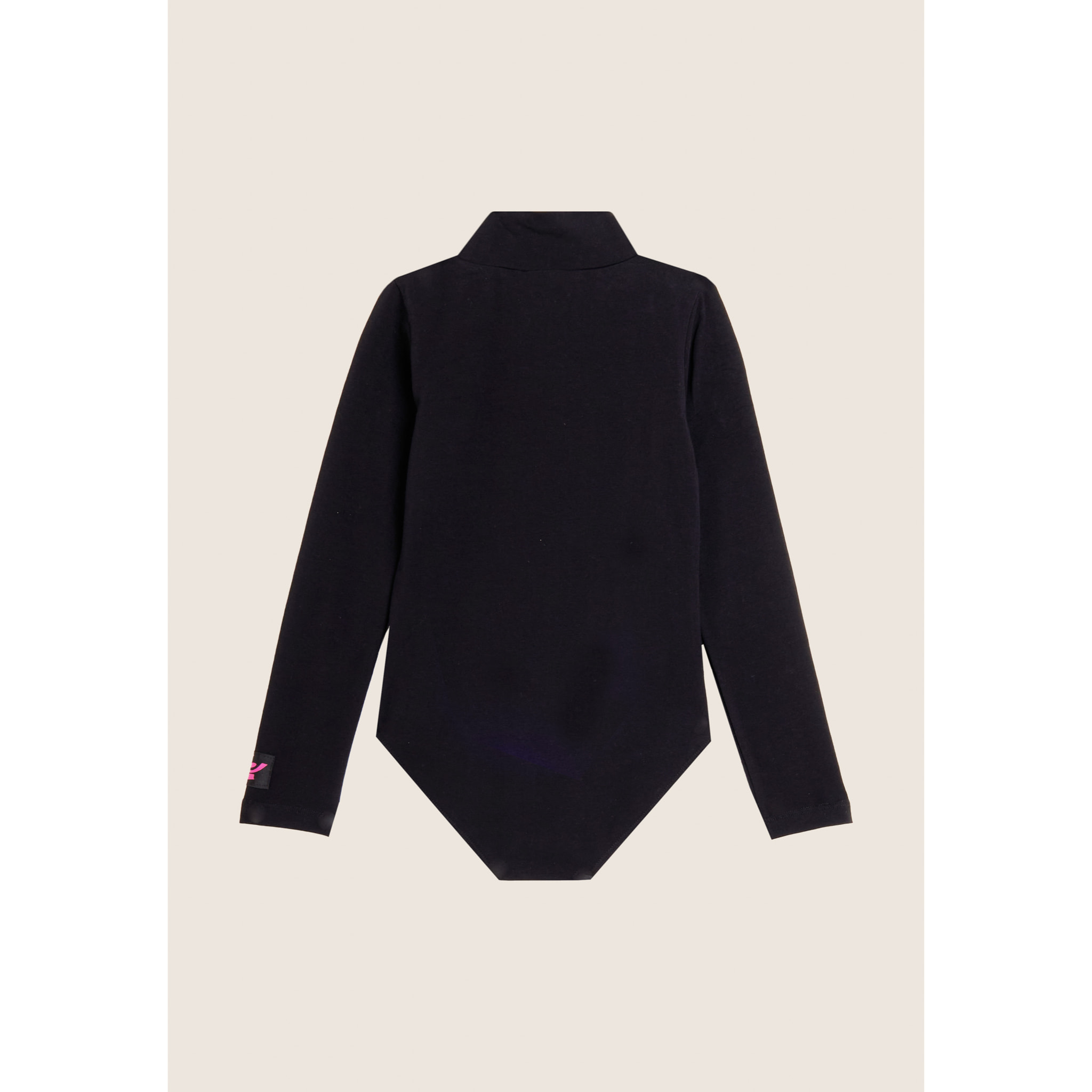 Body Junior a lupetto in cotone stretch
