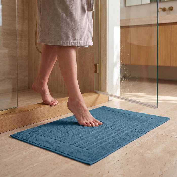 INTRECCI HOME Tappeto Bagno, in Puro Cotone 700 g, , Morbidezza Extra, Assorbenza Superiore, Elegante e Durevole