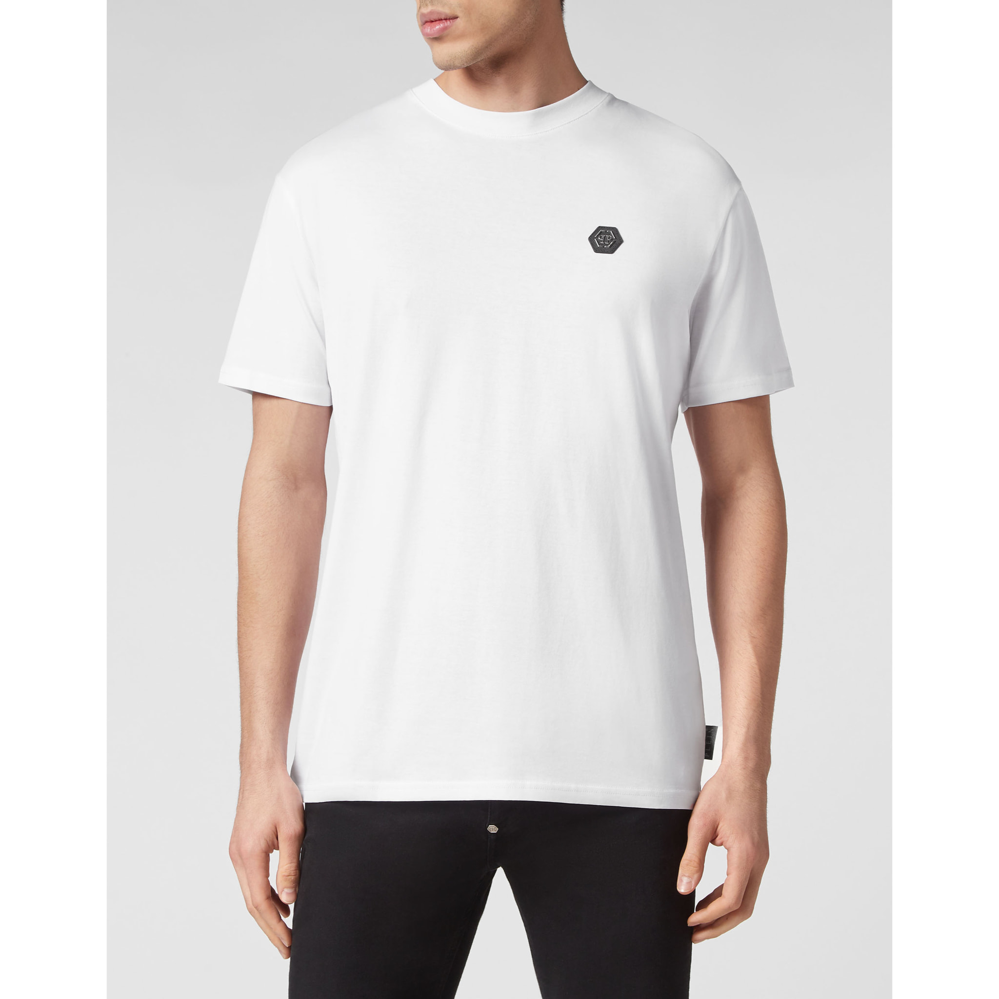 PHILIPP PLEIN Camiseta Cuello Redondo SKULL