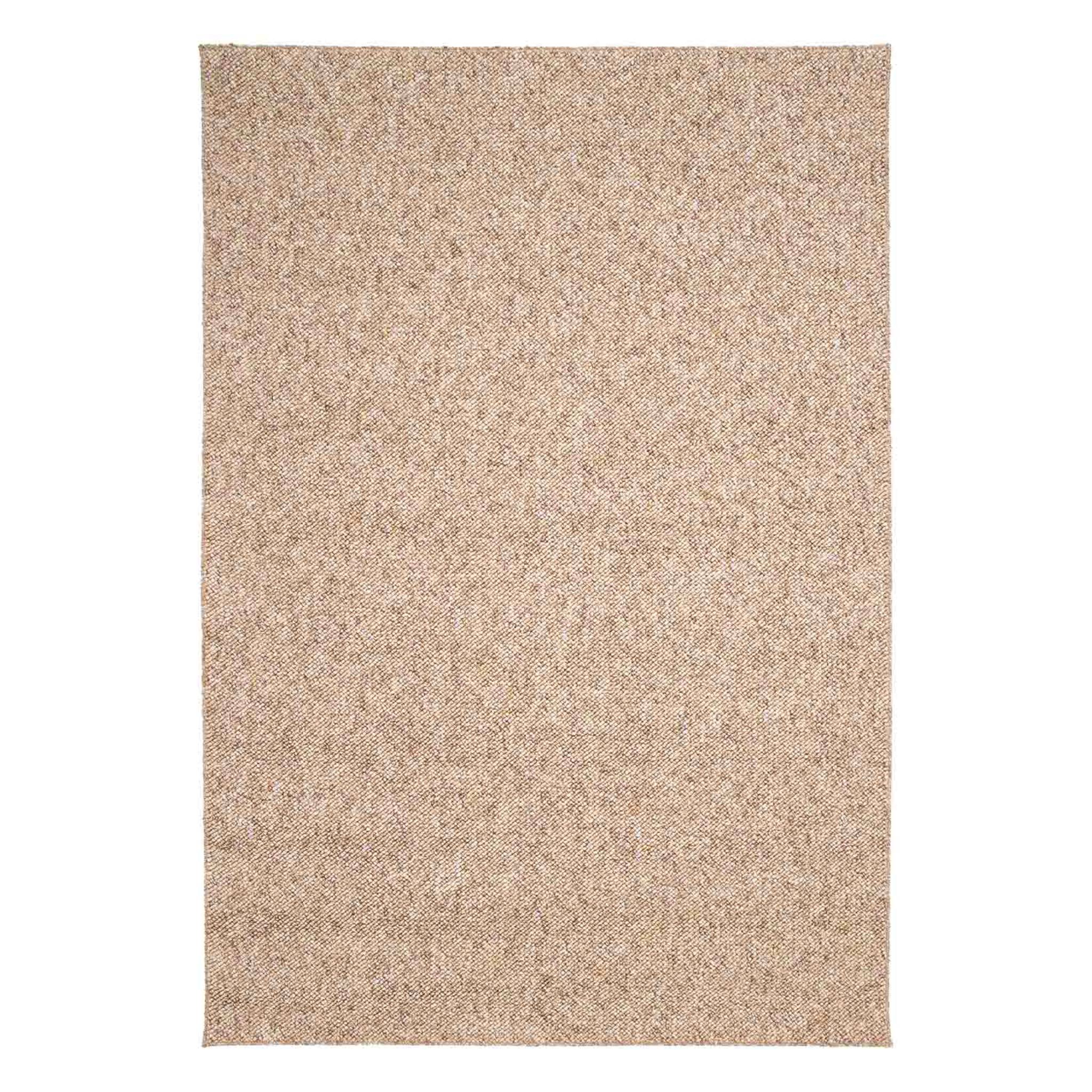 Tapis intérieur bouclette caramel effet chiné 200x290cm