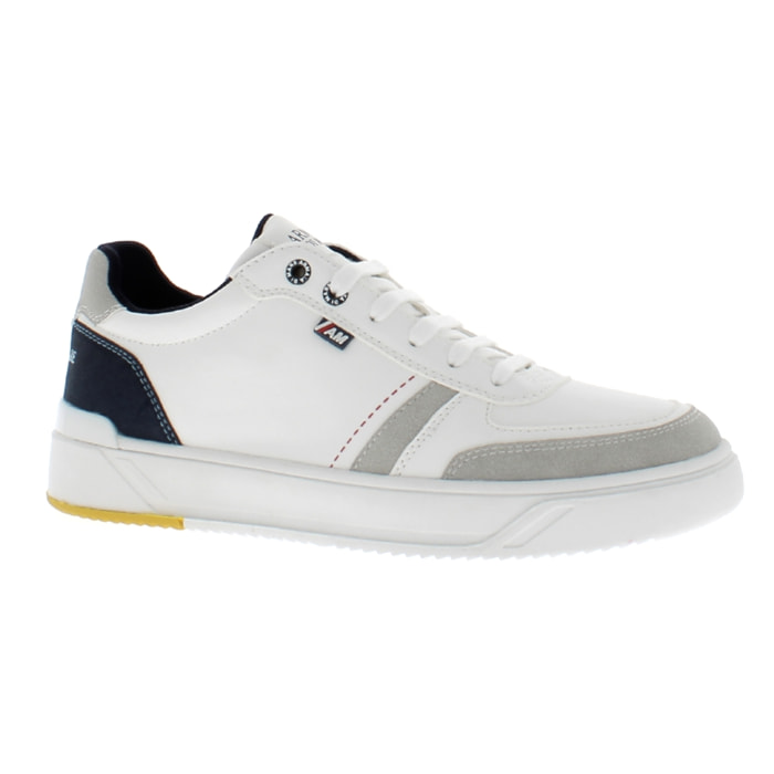 Armata di Mare Scarpe Uomo Sneakers Casual Stringate con Soletta Rimovibile in Memory Foam AMU S24D555 Off White