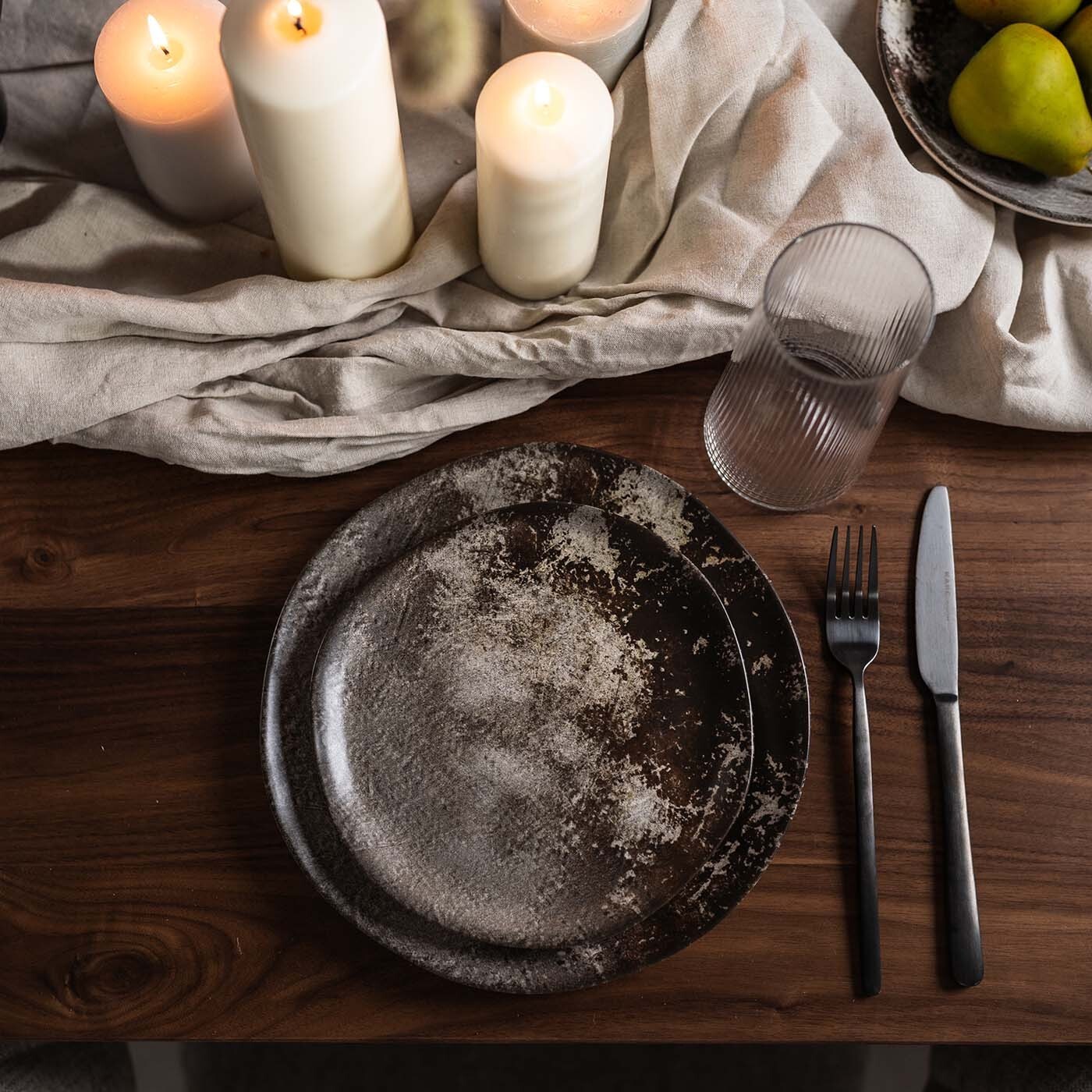 Assiettes Savannah 20cm set de 6 Kare Design