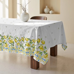 Nappe anti-taches 100% coton Ludovica