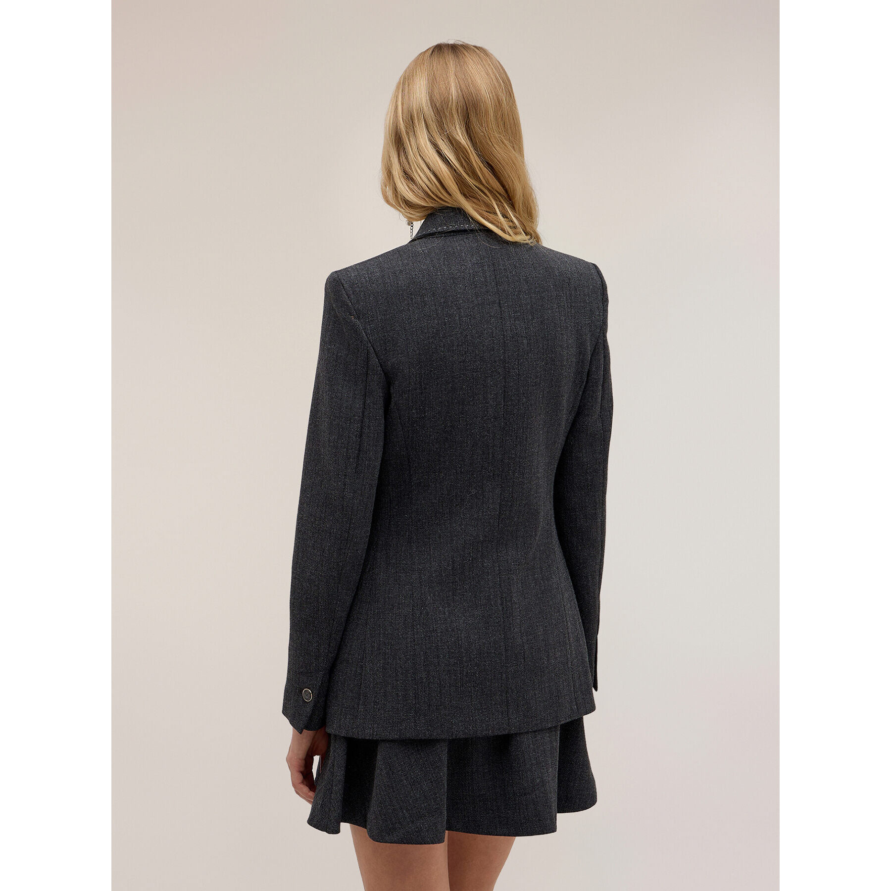 Motivi - Blazer monopetto The Tailoring Lab - Grigio