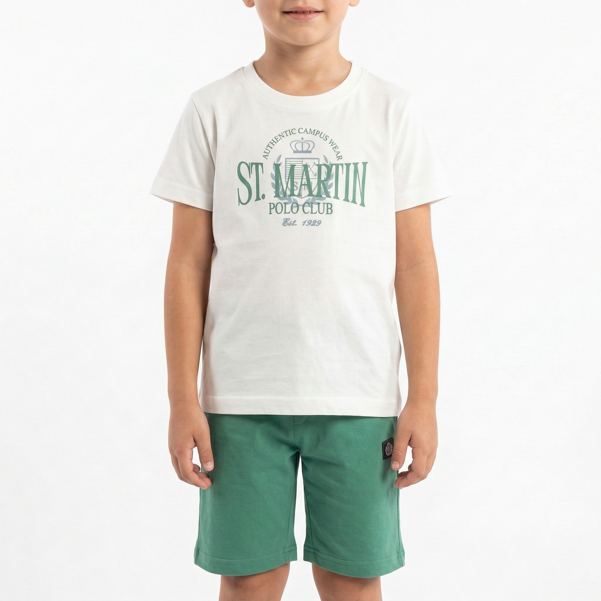 Set t-shirt e bermuda jersey