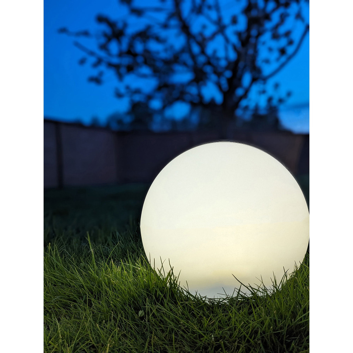 Lifton - Lampada LED solare ricaricabile bianca ø25 cm