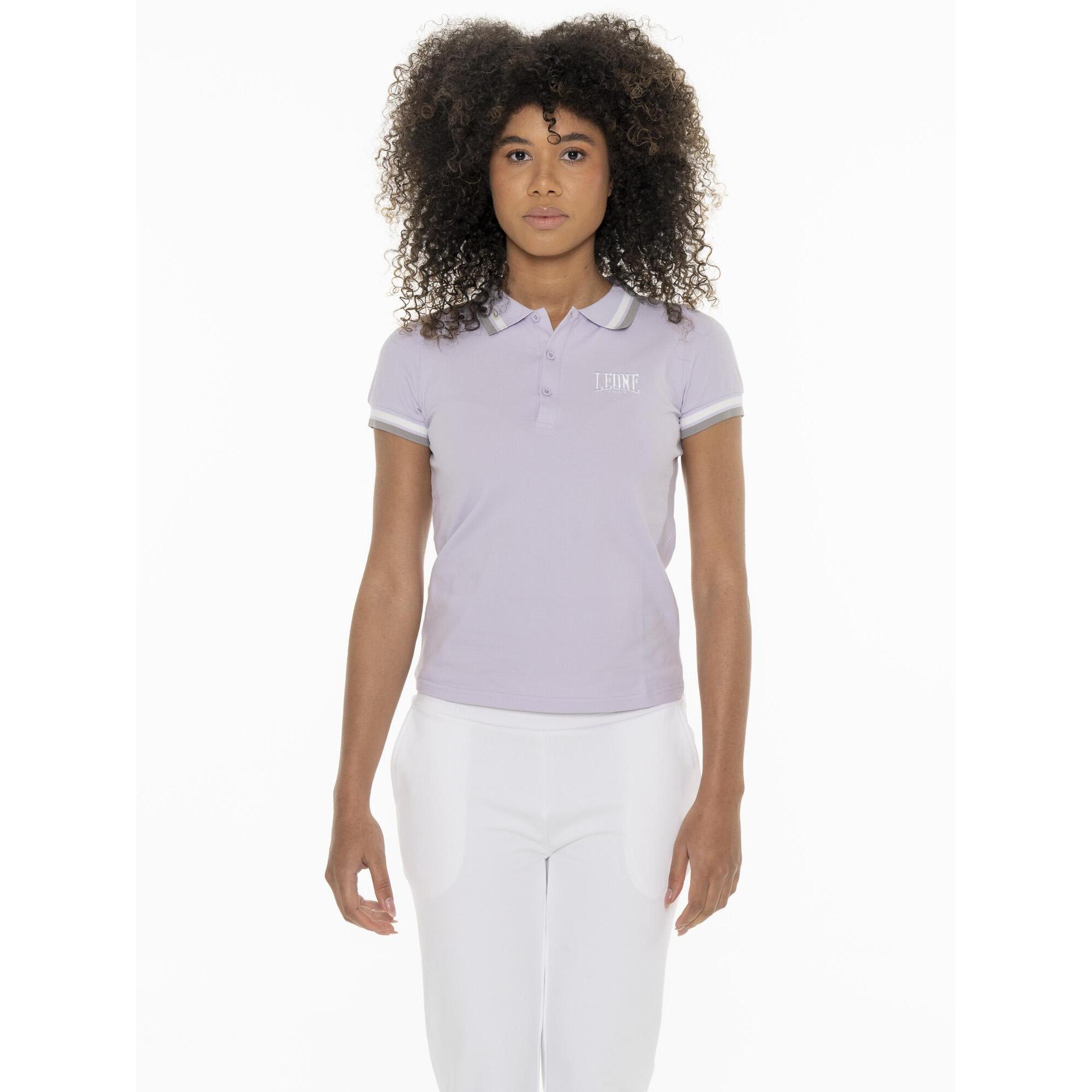 Polo da donna con colletto Leone Basic