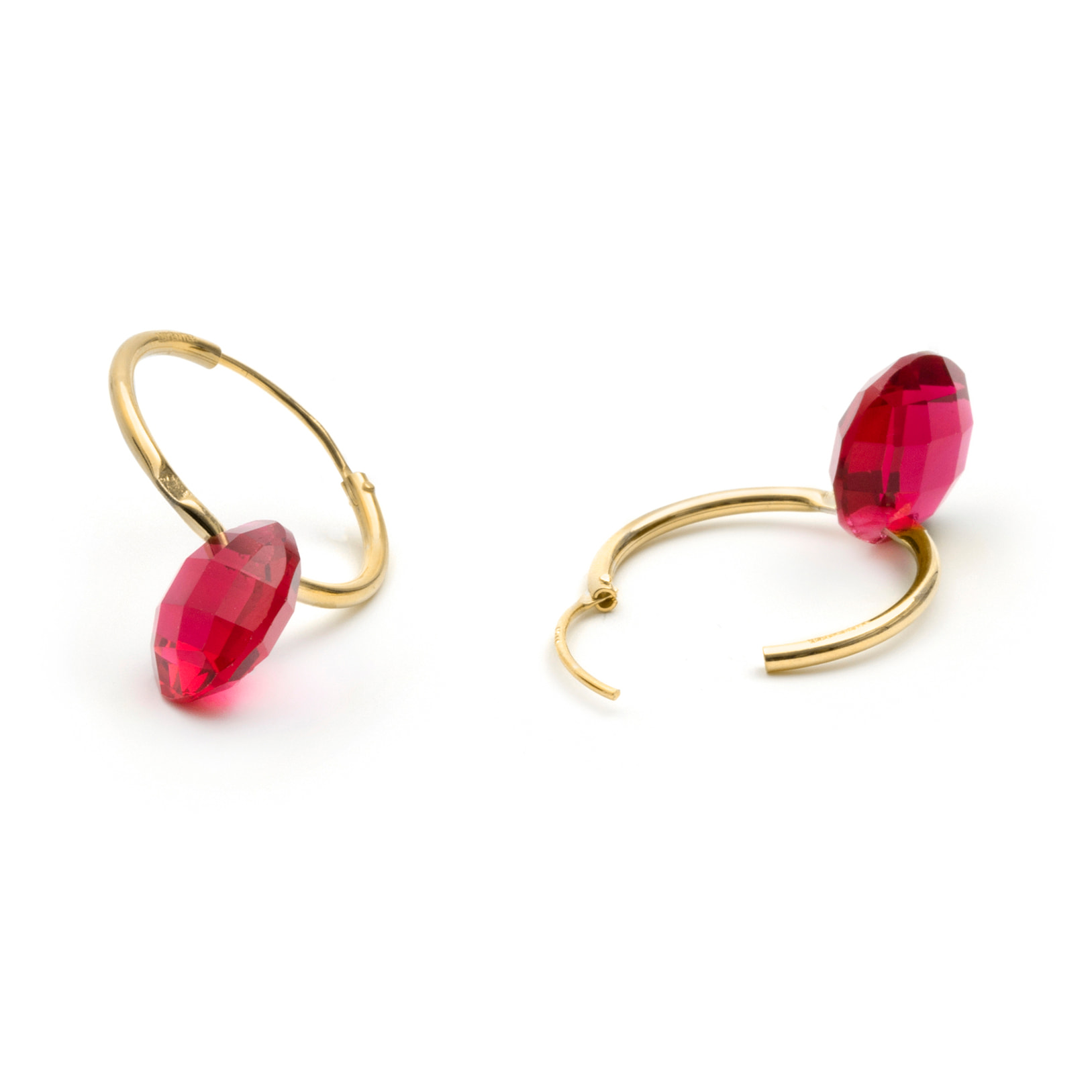 Pendientes Jafam acabado oro amarillo 18k