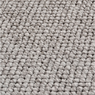 HELIX - Tapis moderne effet laine bouclé gris