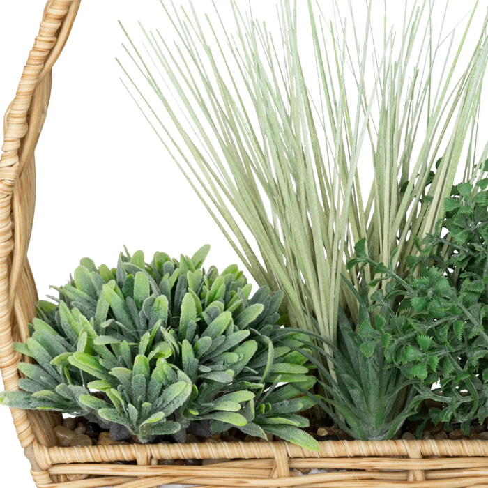 Plante artificielle suspendue D40cm