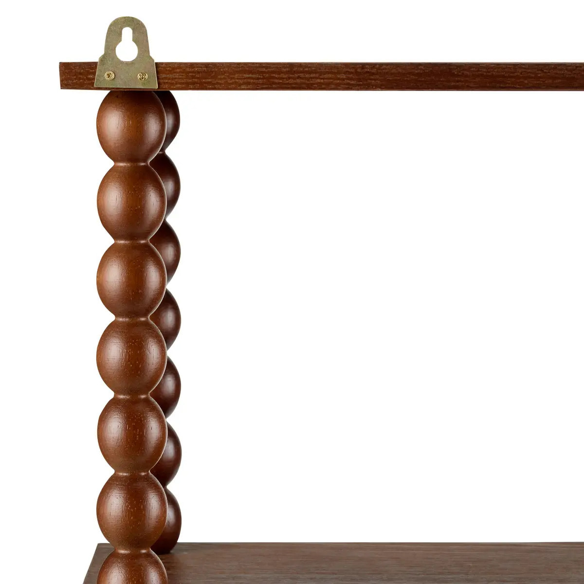 Étagère Mona rectangulaire 40x50cm marron