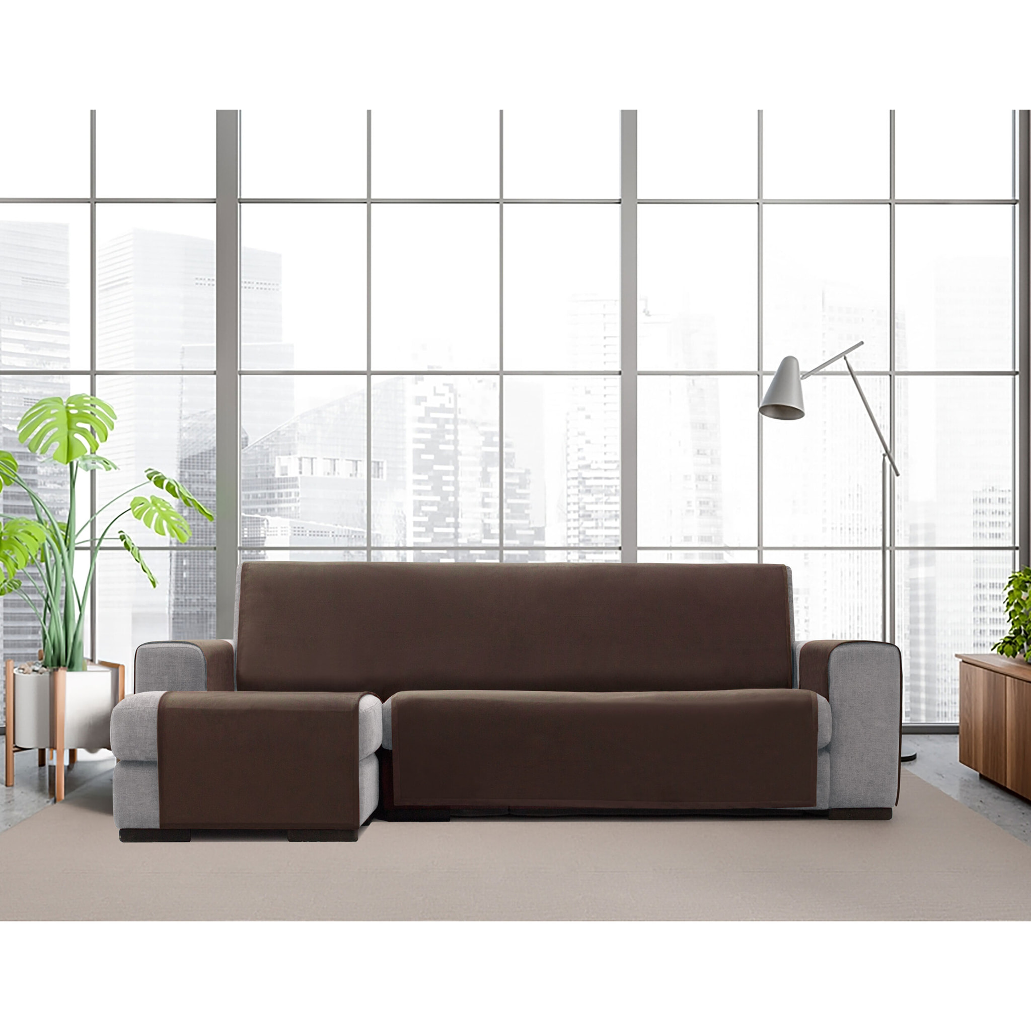 Cubre Sofá Chaise Longue Izquierda modelo MIRTO