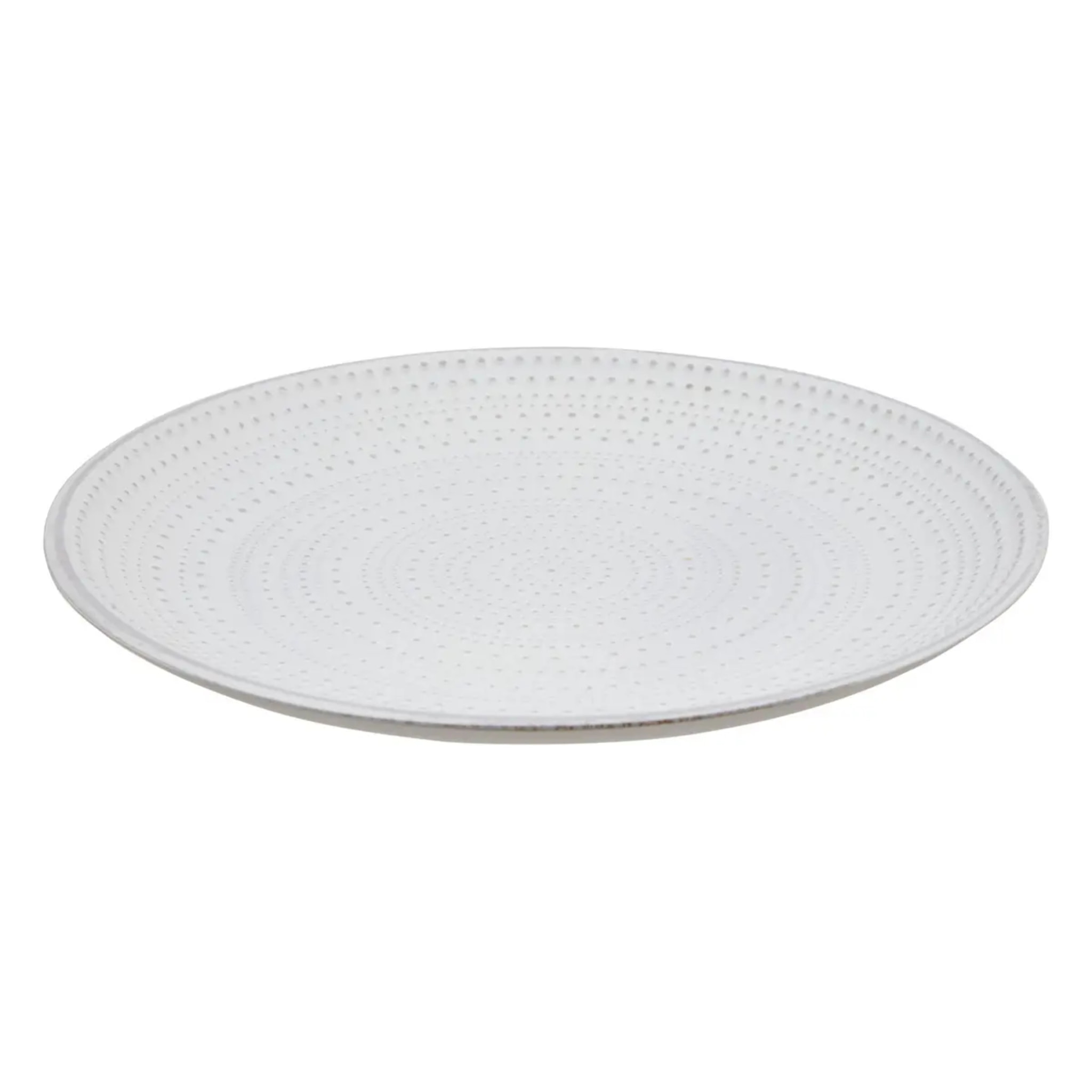 Centre de table Maia rond D.30cm blanc
