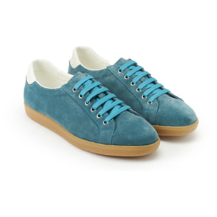 Sneaker British Passport Blu