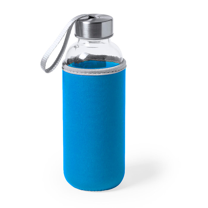 Bottiglia in vetro da 420 ml. con custodia Soft Shell