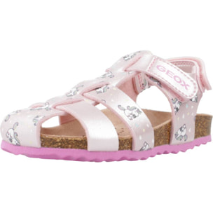 Sandalias Niña de la marca GEOX  modelo B SANDAL CHALKI GIRL ROSA