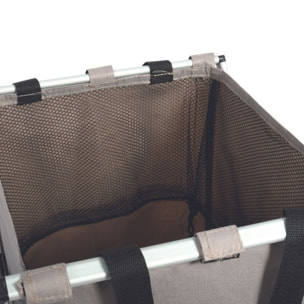 Panier à  linge LAUNDRY 50L Taupe MSV