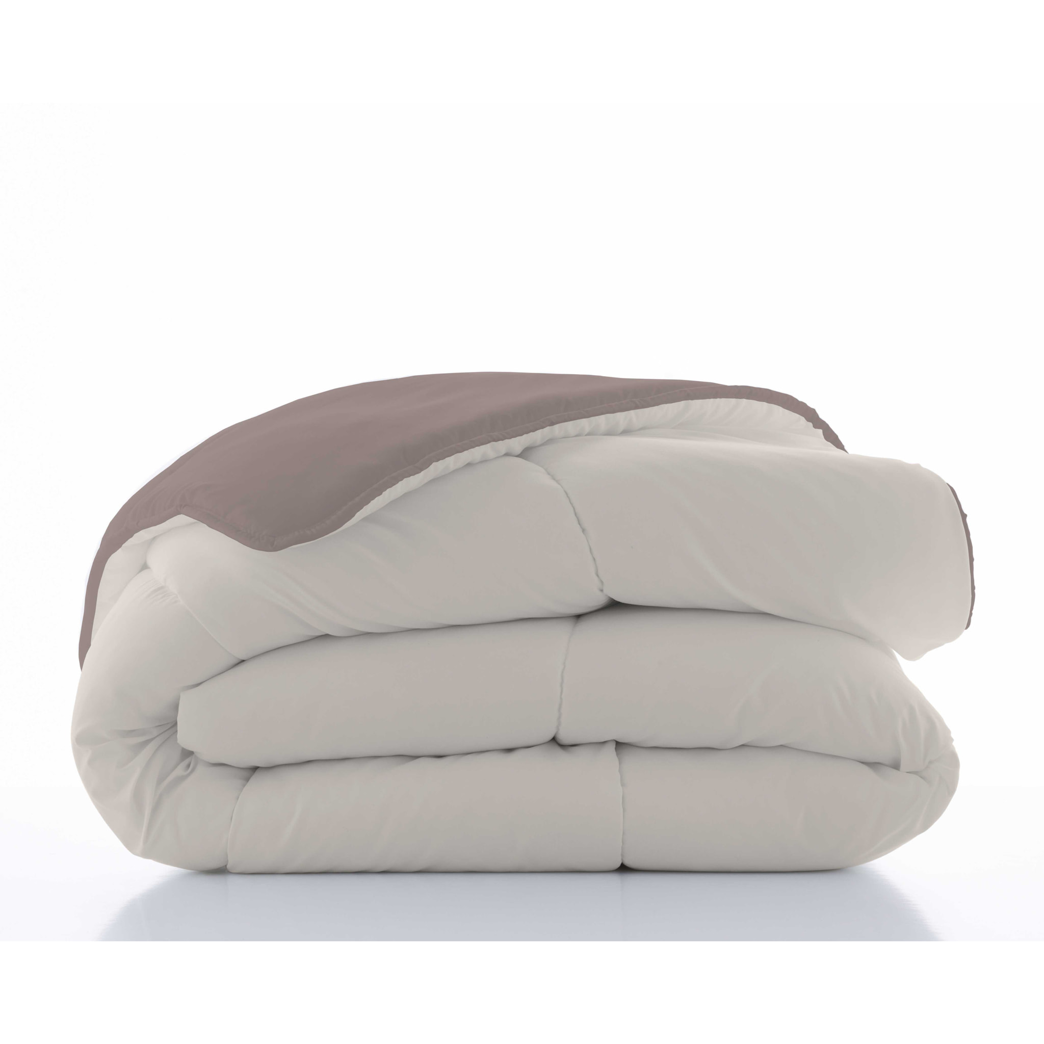 Edredón nórdico estamapado Bicolor Topo/L.198 Piedra