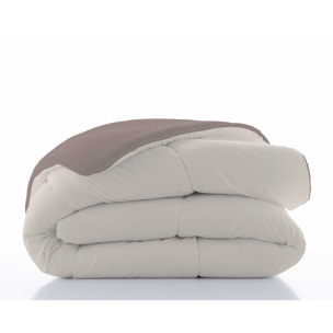 Edredón nórdico estamapado Bicolor Topo/L.198 Piedra