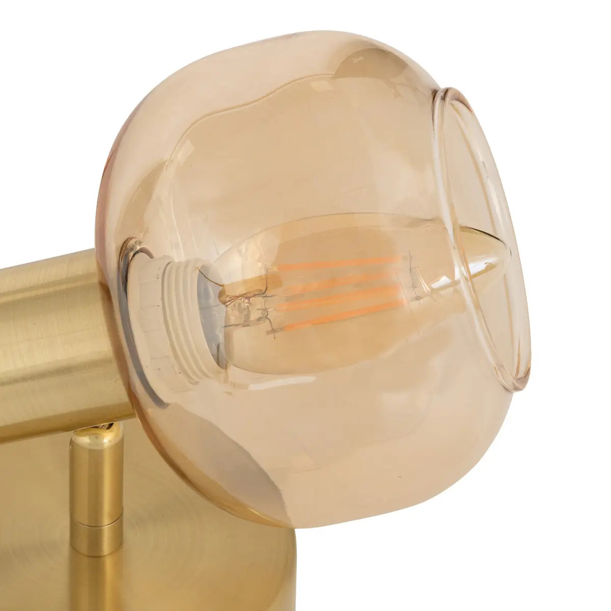 Applique murale/plafonnier Pilia doré 16x10cm