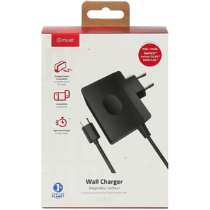 Chargeur MUVIT ADAPTATEUR SECTEUR POUR SWITCH +DOCK