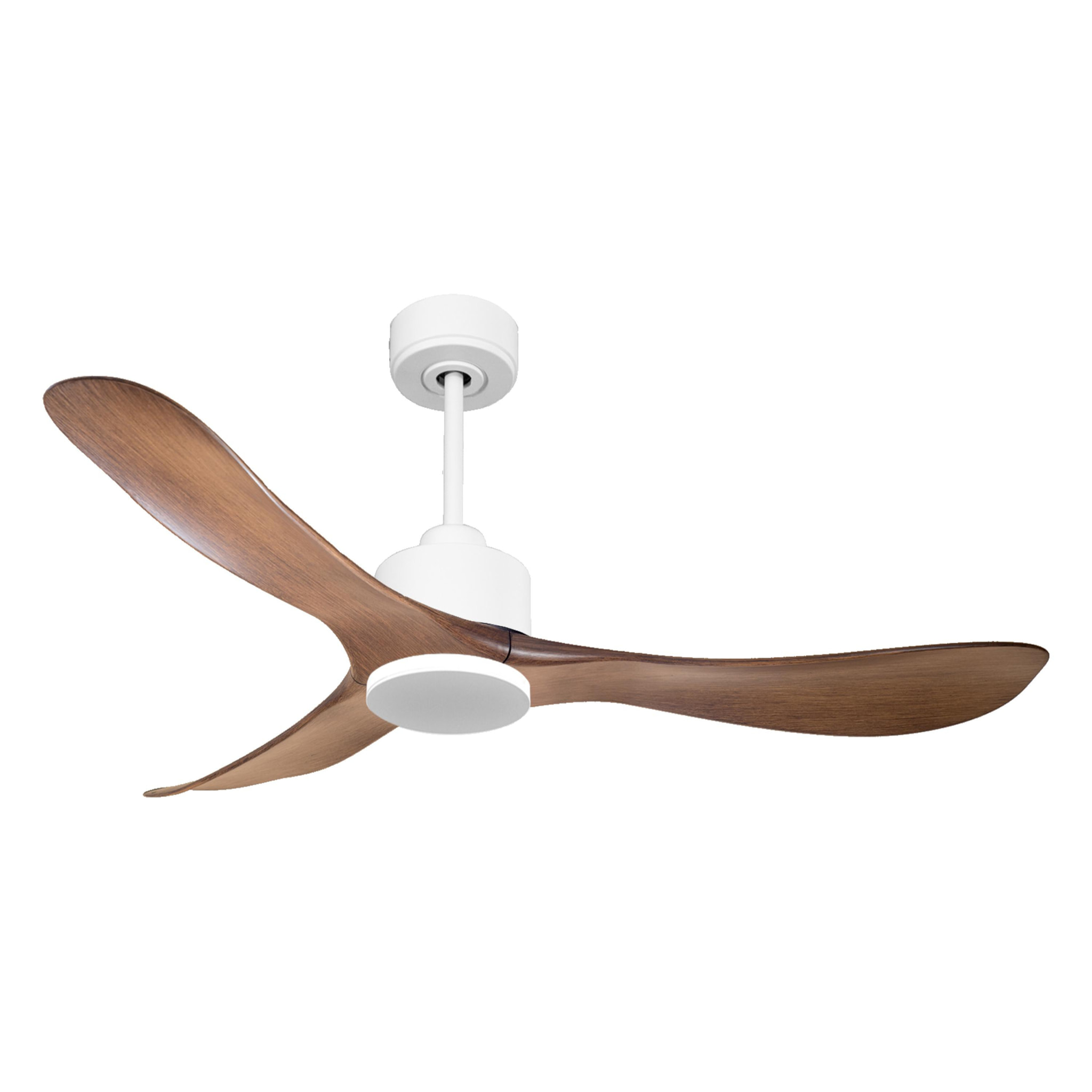 Ventilateur de plafond Réversible  Thermostat Wifi Moteur à courant continu Toits en pente Télécommande Hypersilence Mémoire